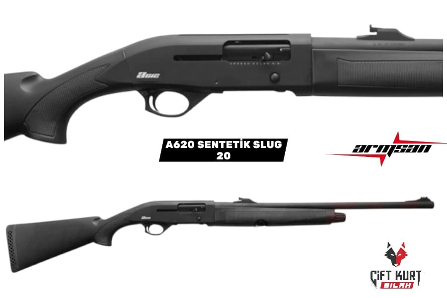 ARMSAN A620 SENTETİK SLUG 20 KALİBRE OTOMATİK YİVSİZ AV TÜFEĞİ